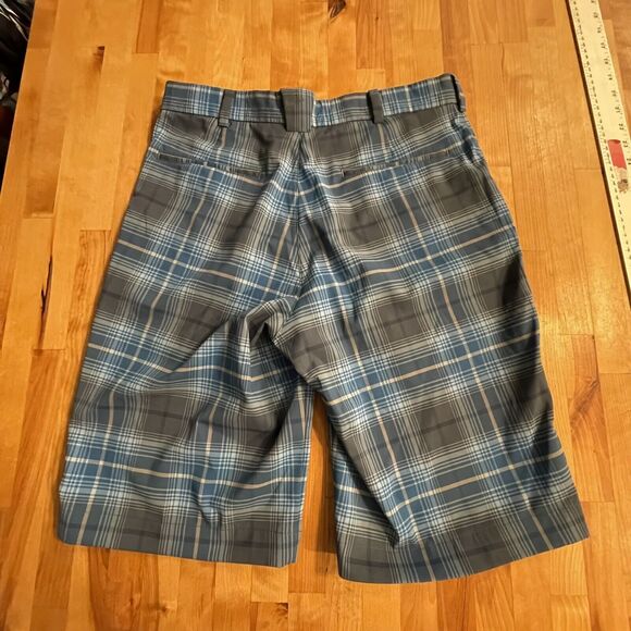 Nike Golf Short Tour Performance Plaid‎ Golf Casual Active Athleasure Mens 30 - Picture 3 of 12